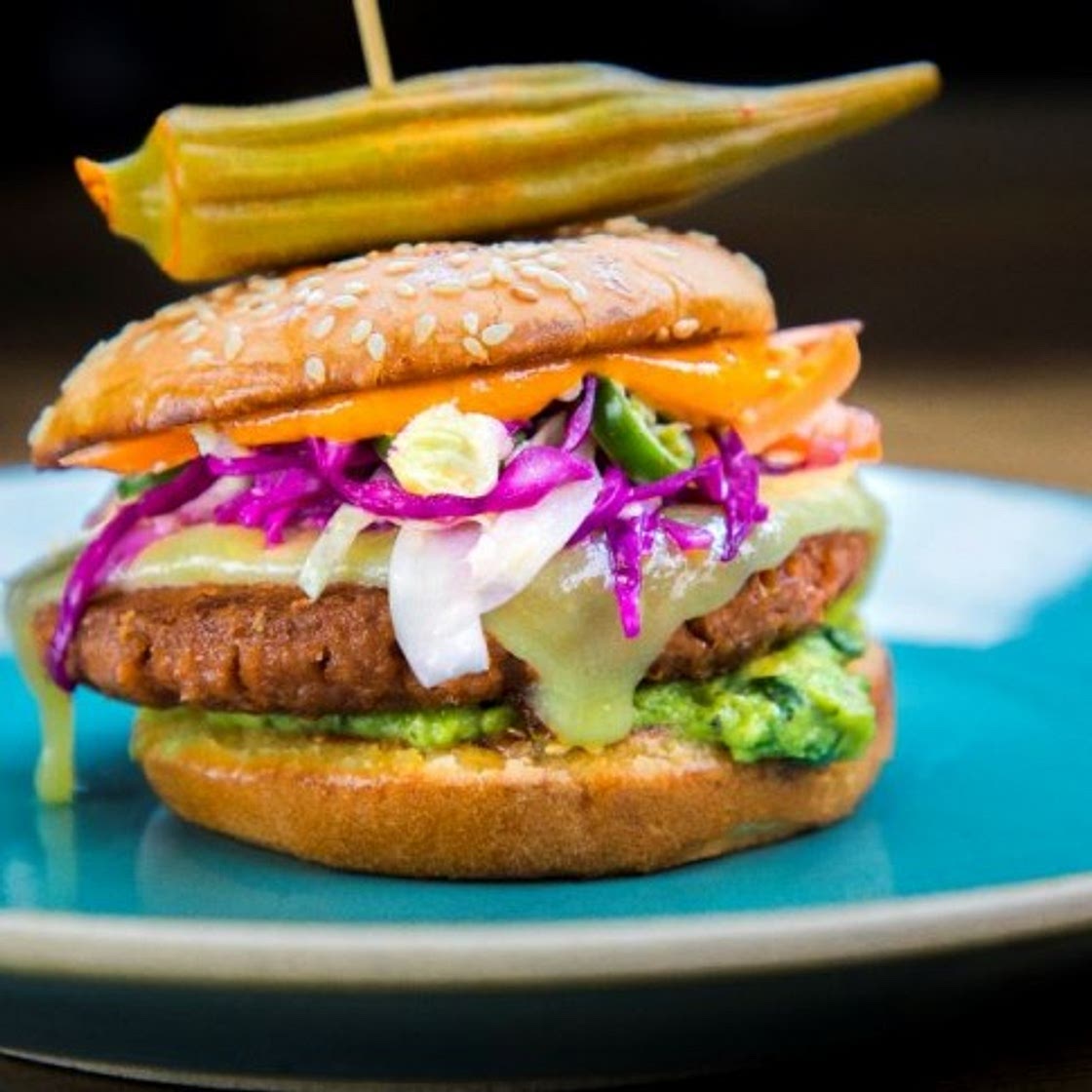 Beyond the Border Burger - Beyond Meat