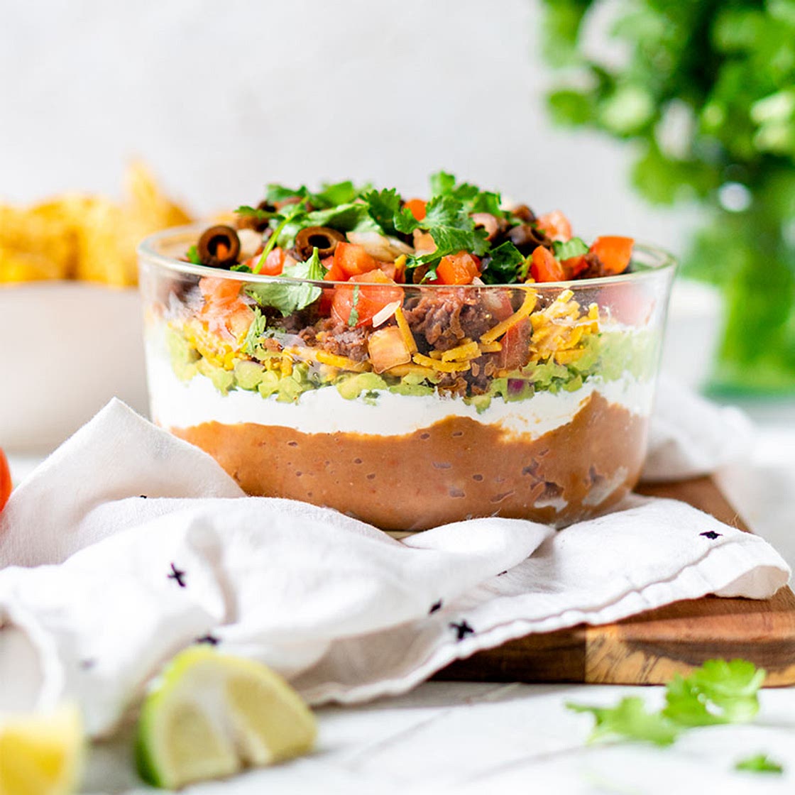 Beyond Beef 7 Layer Dip - Beyond Meat