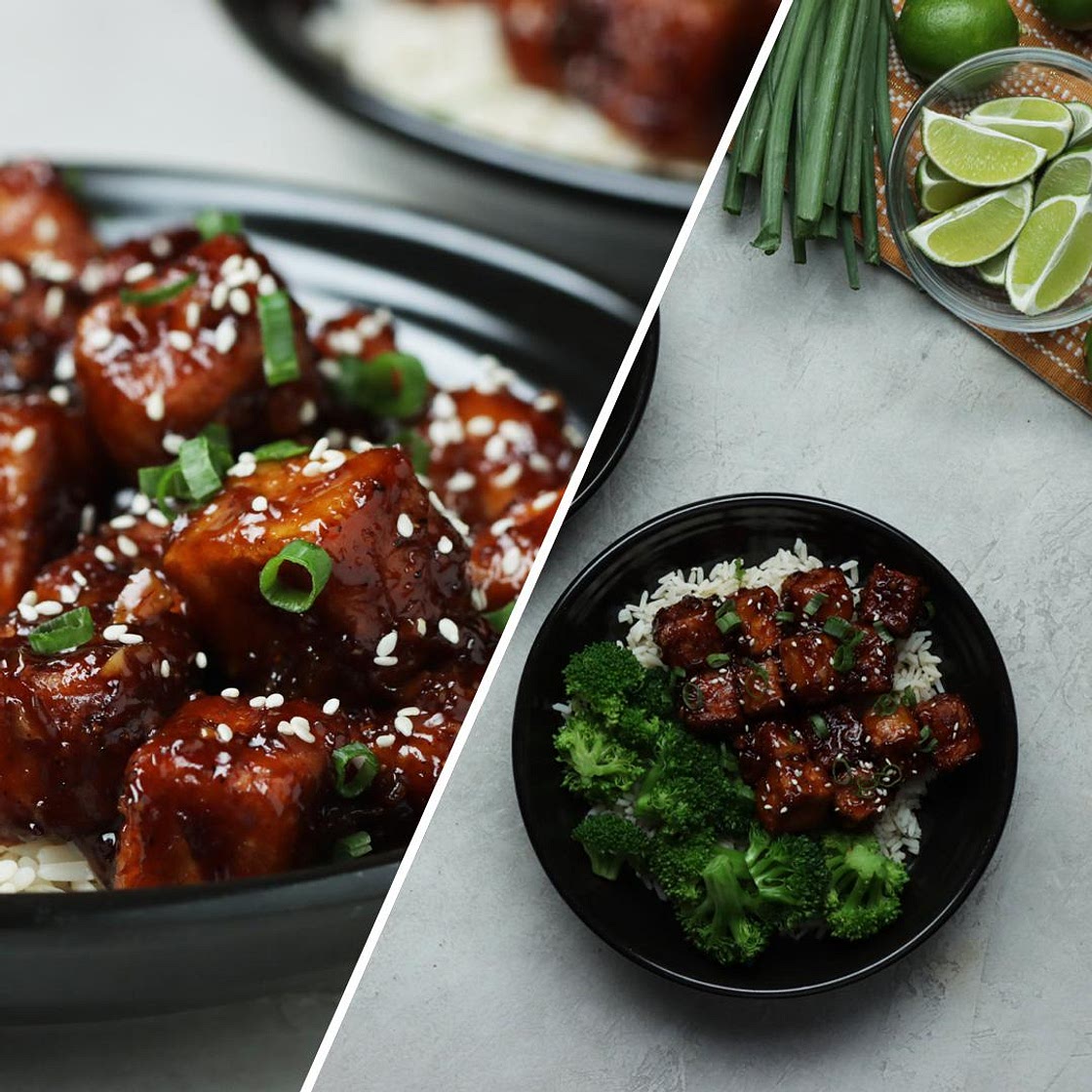 Air Fryer Crispy Honey Soy Tofu Recipe by Tasty