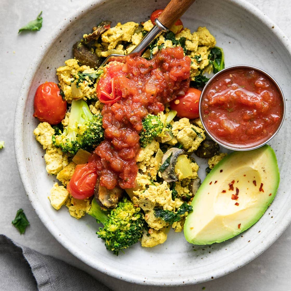 SOUTHWEST TOFU SCRAMBLE