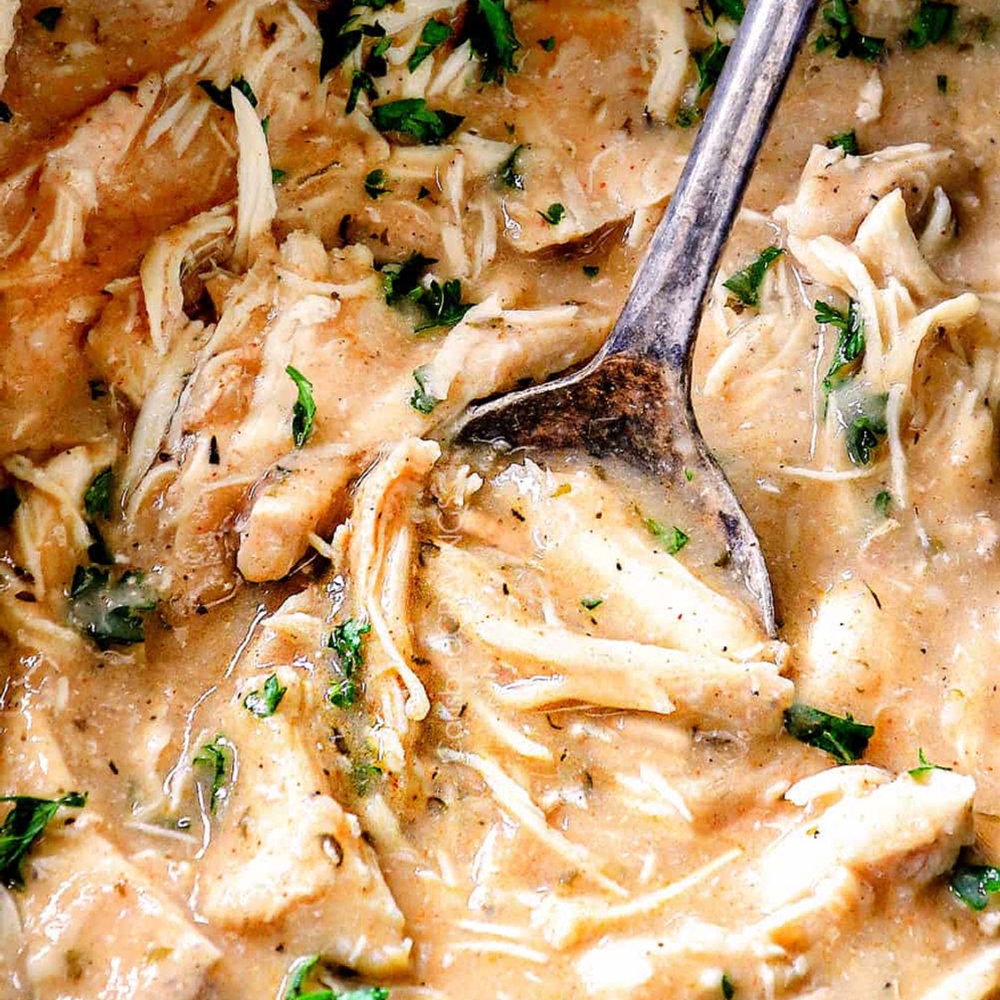 Chicken and Gravy in Crock Pot