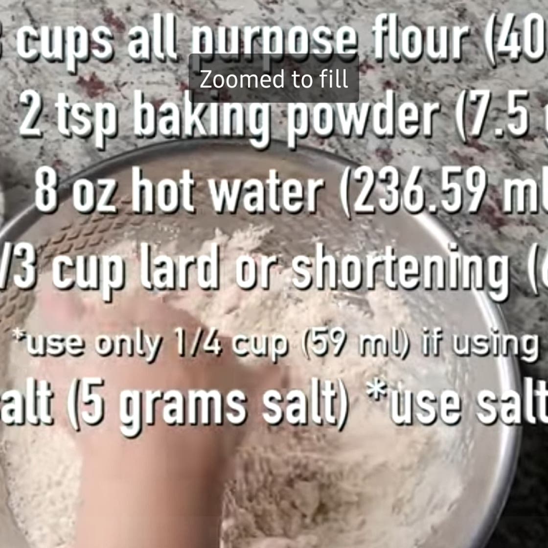 Flour tortillas
