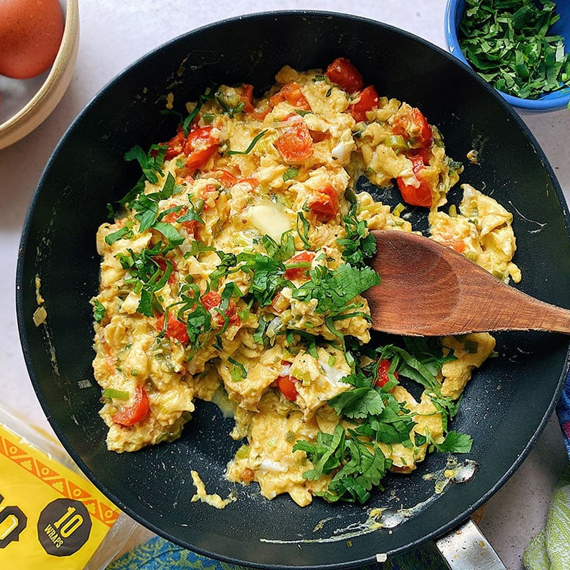 Mexican Scrambled Eggs