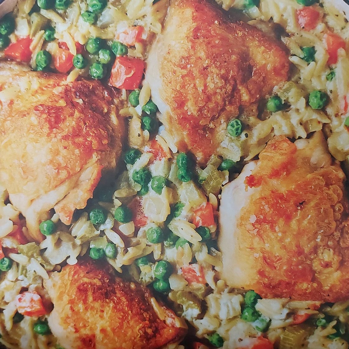 LEMON ORZO CHICKEN