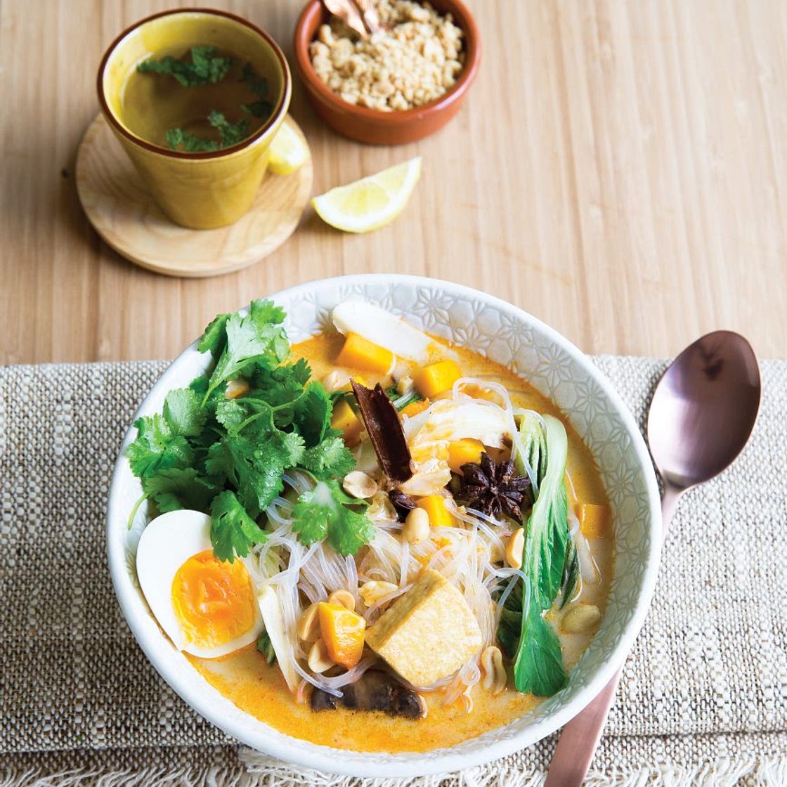 Vegetarian laksa