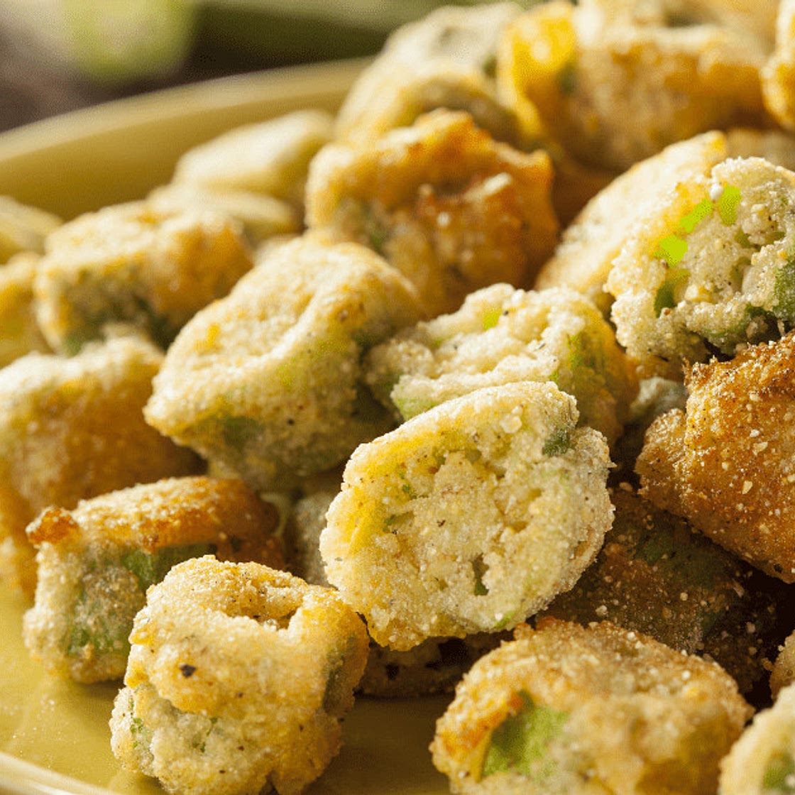Cracker Barrel Fried Okra