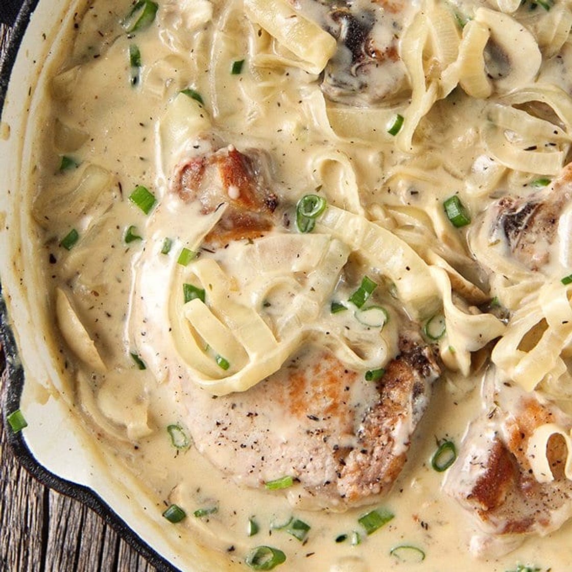 Creamy Smothered Pork Chops