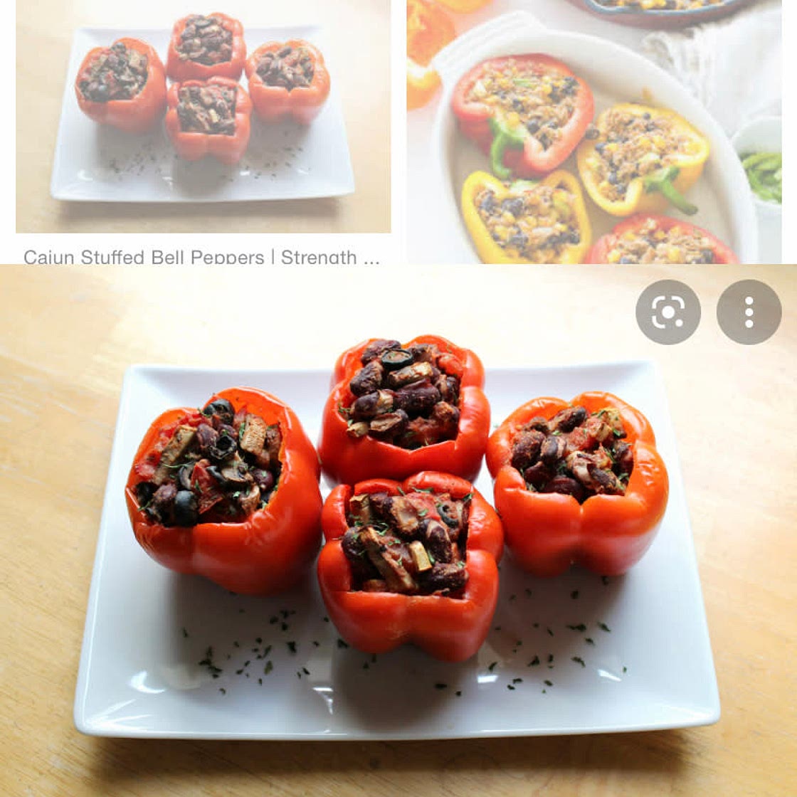 creole stuffed peppers 