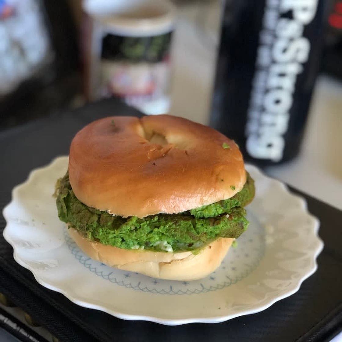 Green Eggs on a Bagel