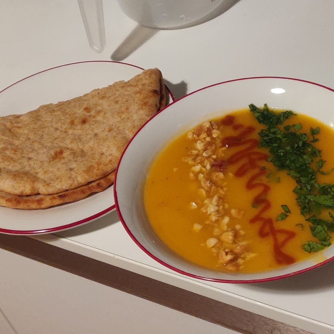 Thai Coconut Curry Butternut Squash Soup