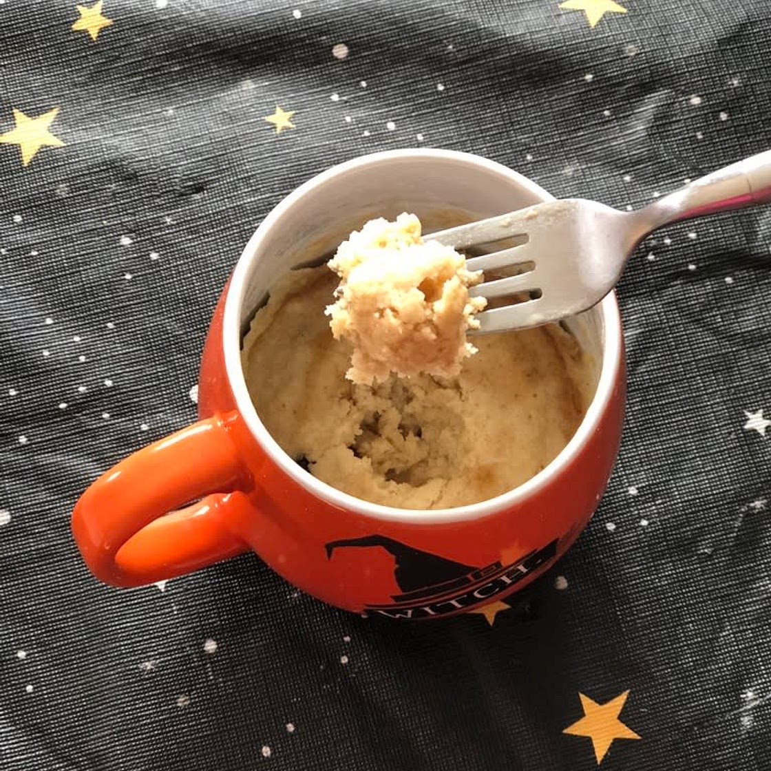 Chocolate Chip Pancakes in a Mug