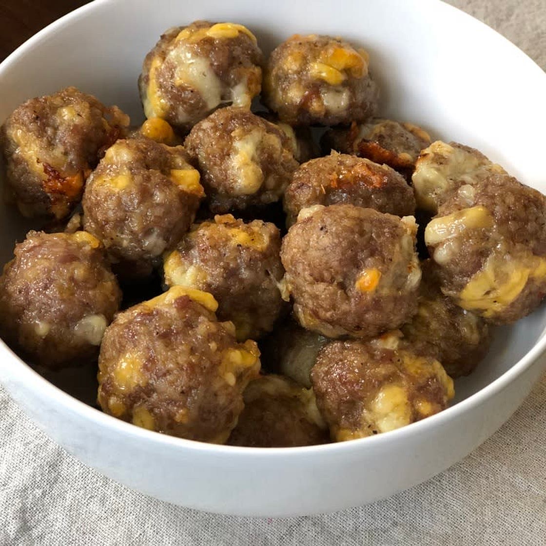 Cheesy Sausage Bites