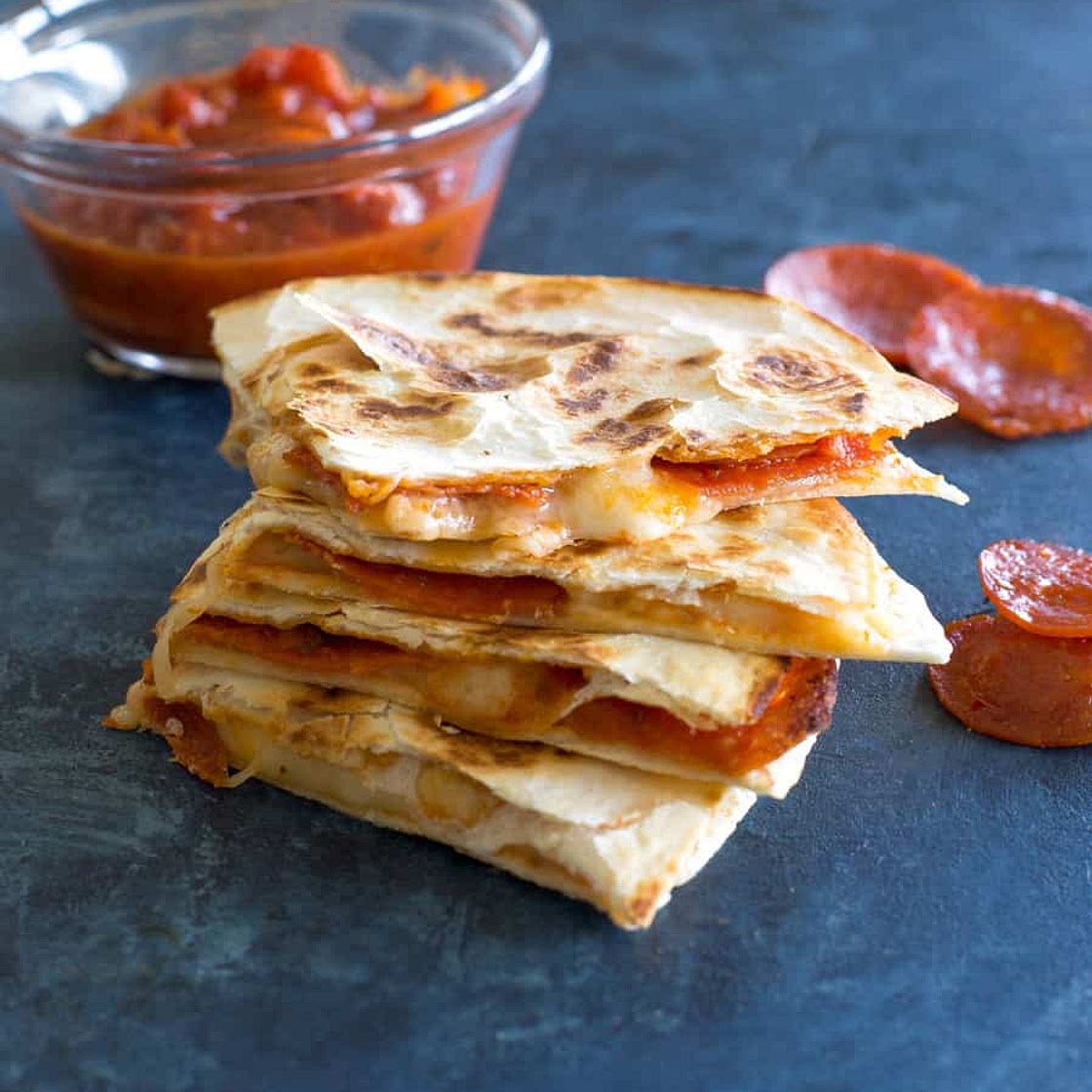 Pizza Quesadilla