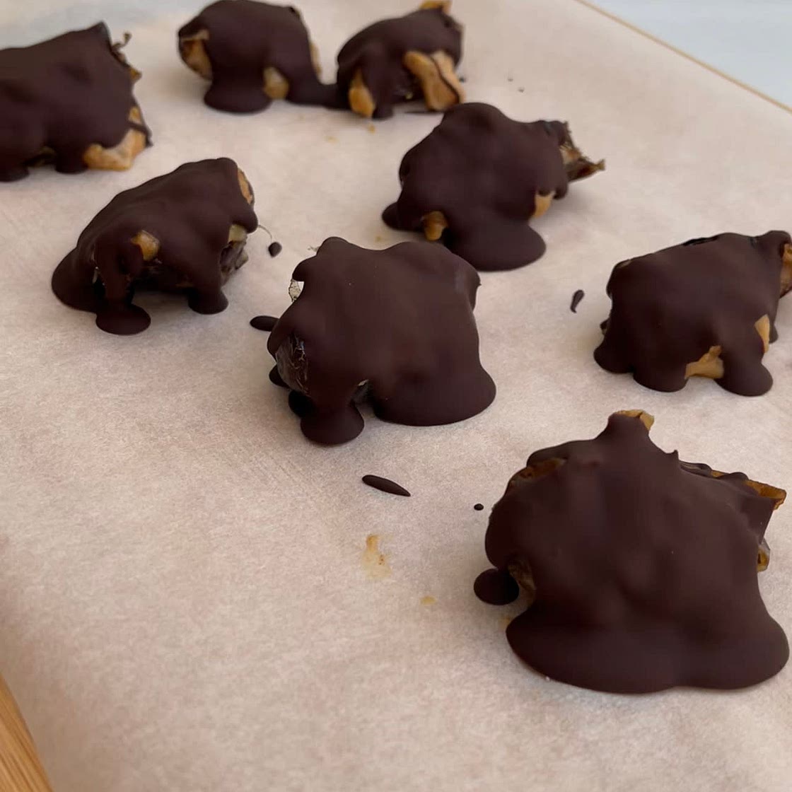 Chocolate covered dates