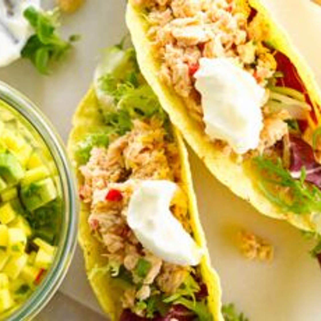 Tacos au saumon grillé aux épices