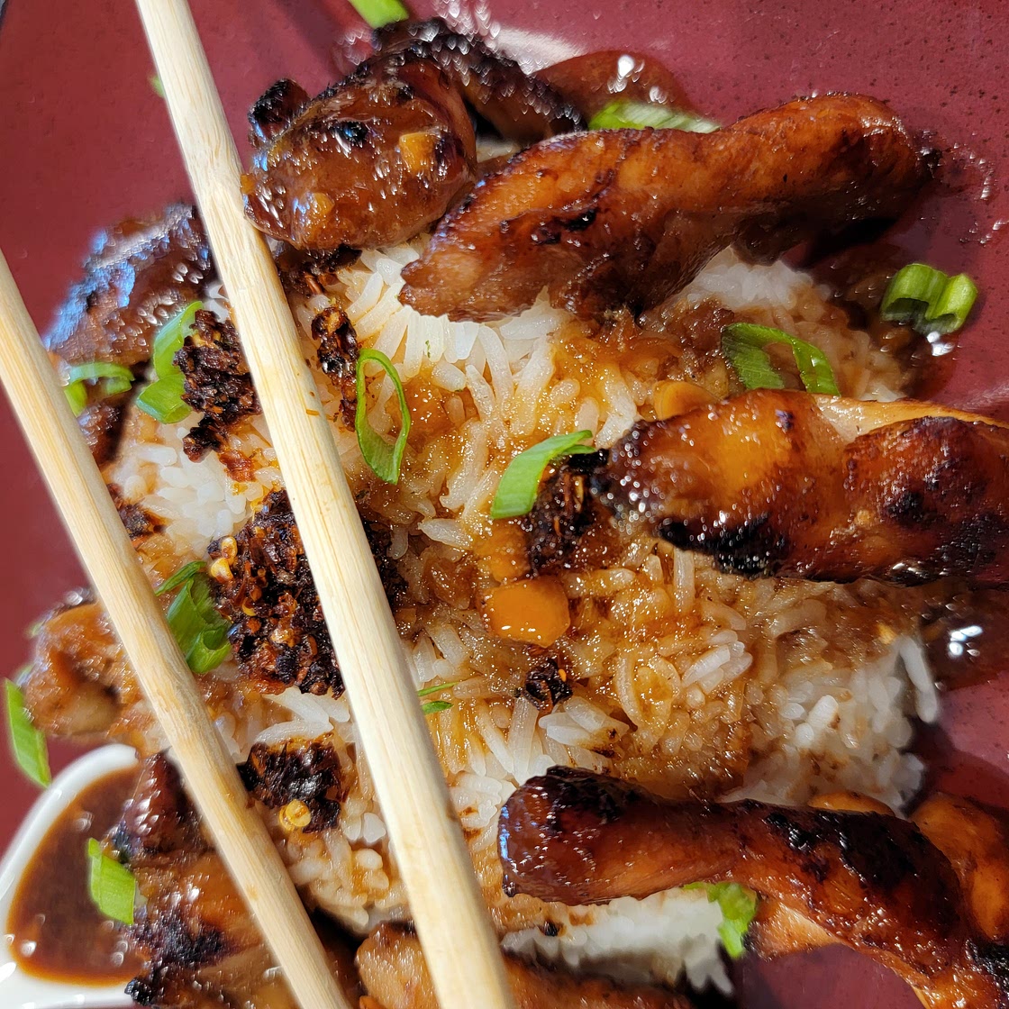 Washington "Style" Chicken Teriyaki... Add Some White Rice