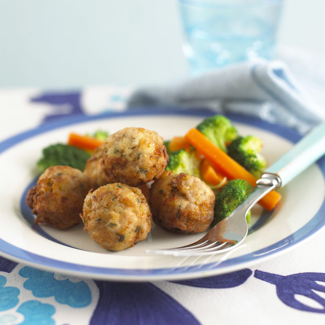 Mini Chicken Balls with Apple | fussy eater favourite | Annabel Karmel