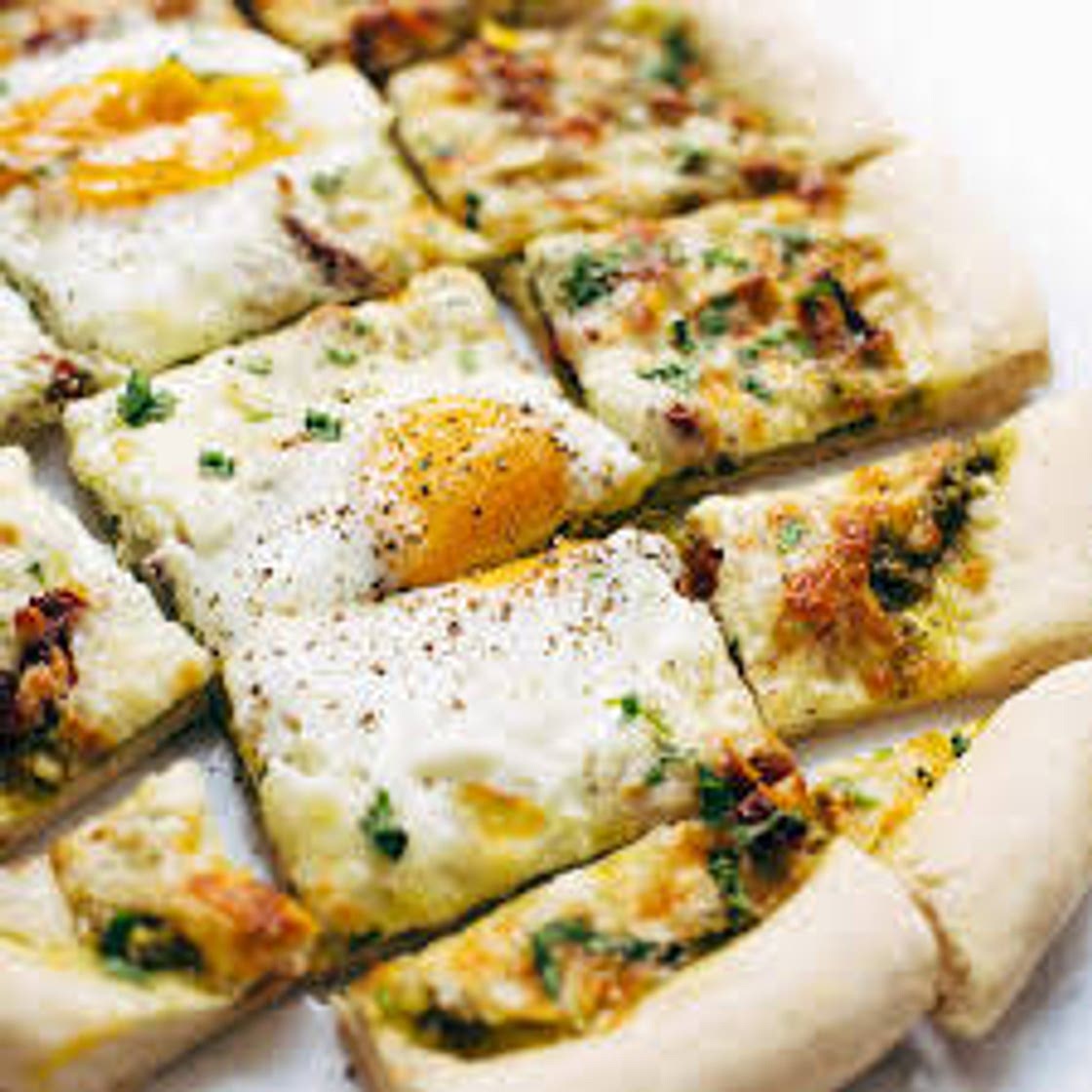 Coconut Flour Breakfast Pizza