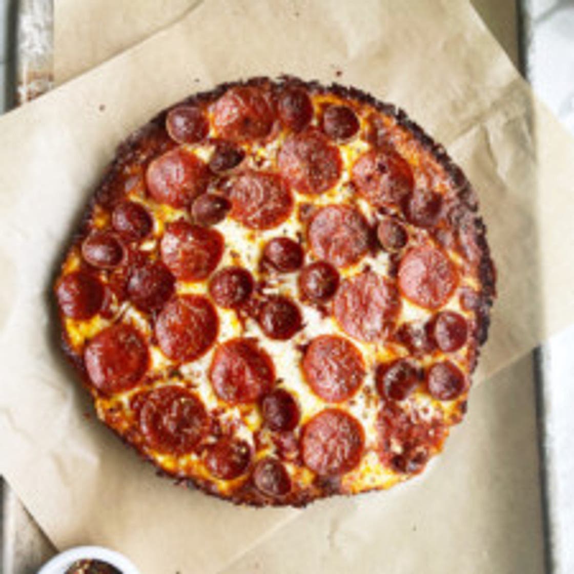 Spicy Pepperoni Pan Pizza