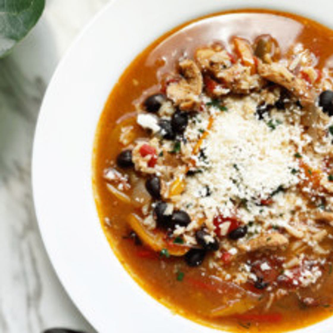 Chicken Fajita Soup