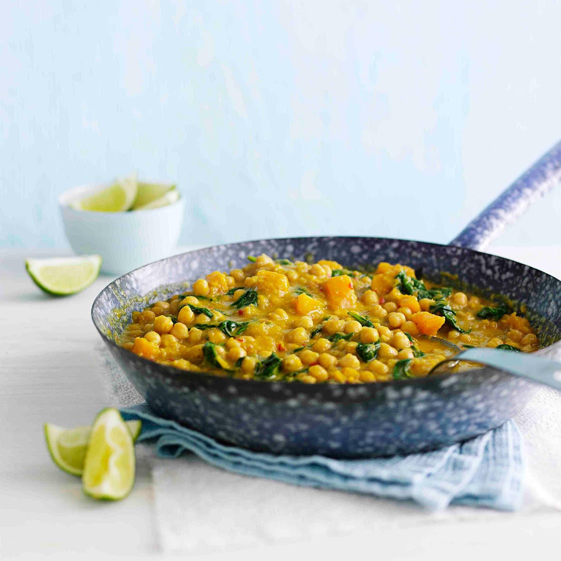 Chickpea and squash coconut curry