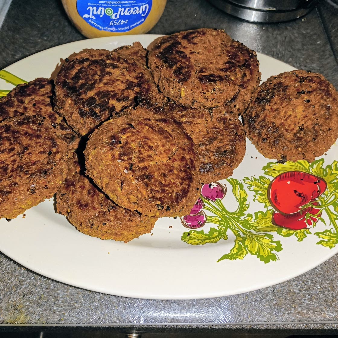 Garbanzo Bean Veggie Burgers