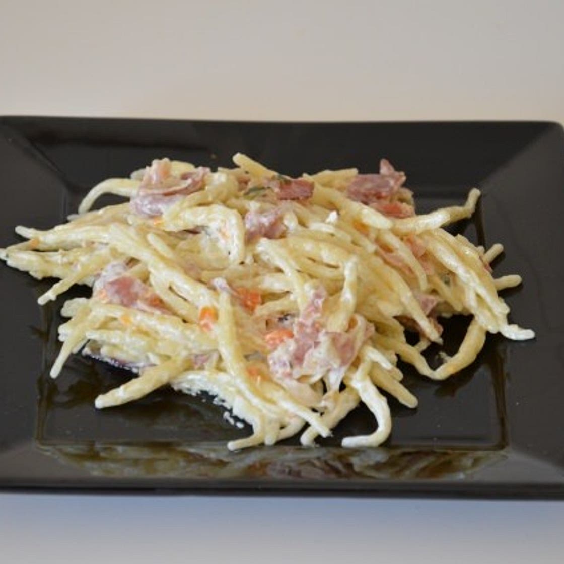 Pasta speck e Philadelphia