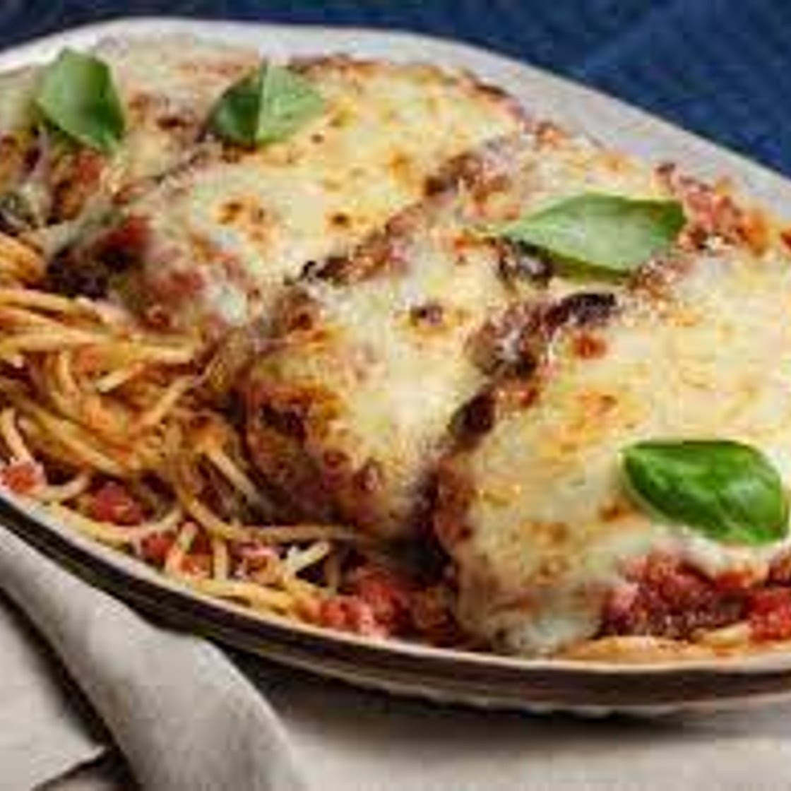GF Chicken Parmesan & Spaghetti Squash (with DF option)