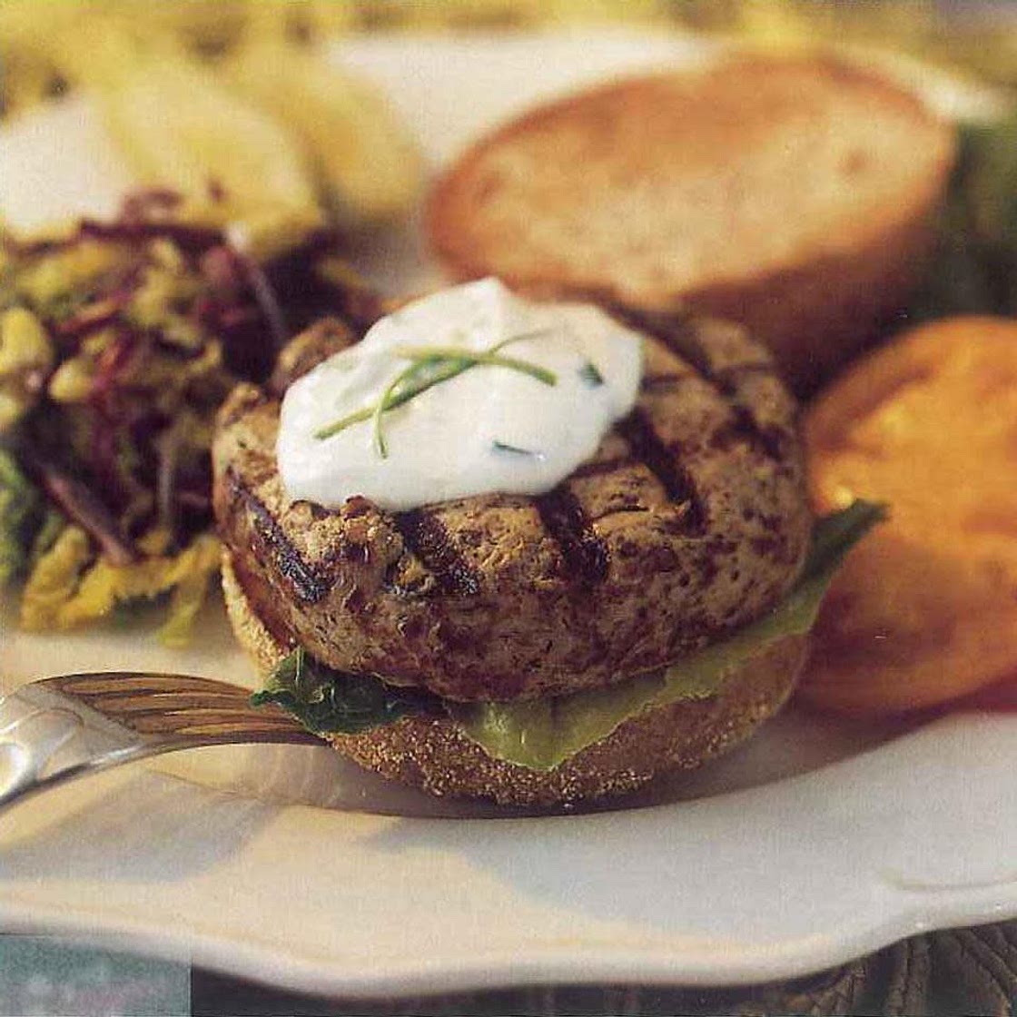 Turkey-Mushroom Burgers