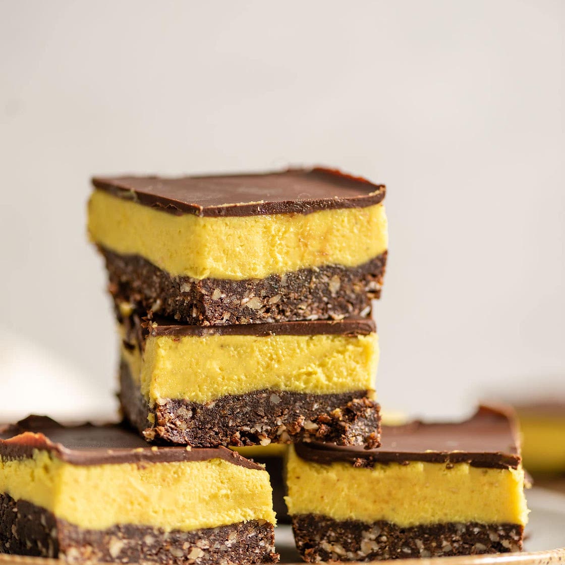 No-Bake Vegan Nanaimo Bars