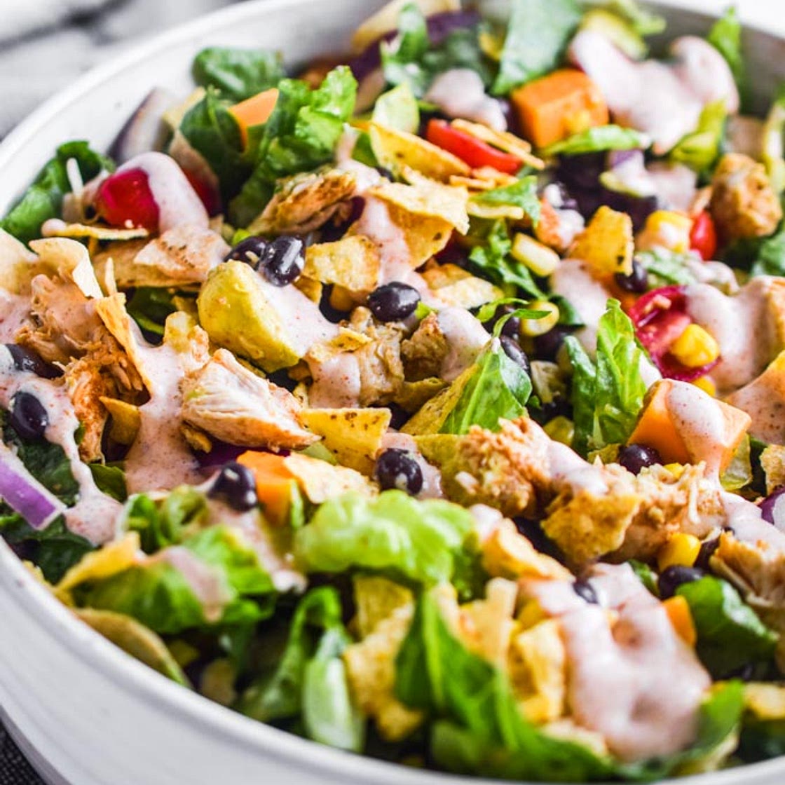 Ranch Taco Chicken Salad