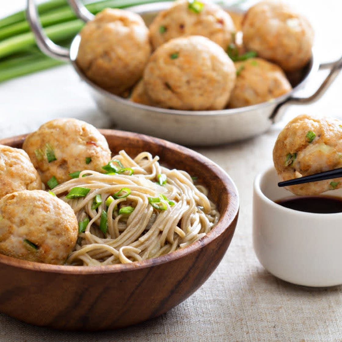 Easy Thai Curry Chicken Meatballs