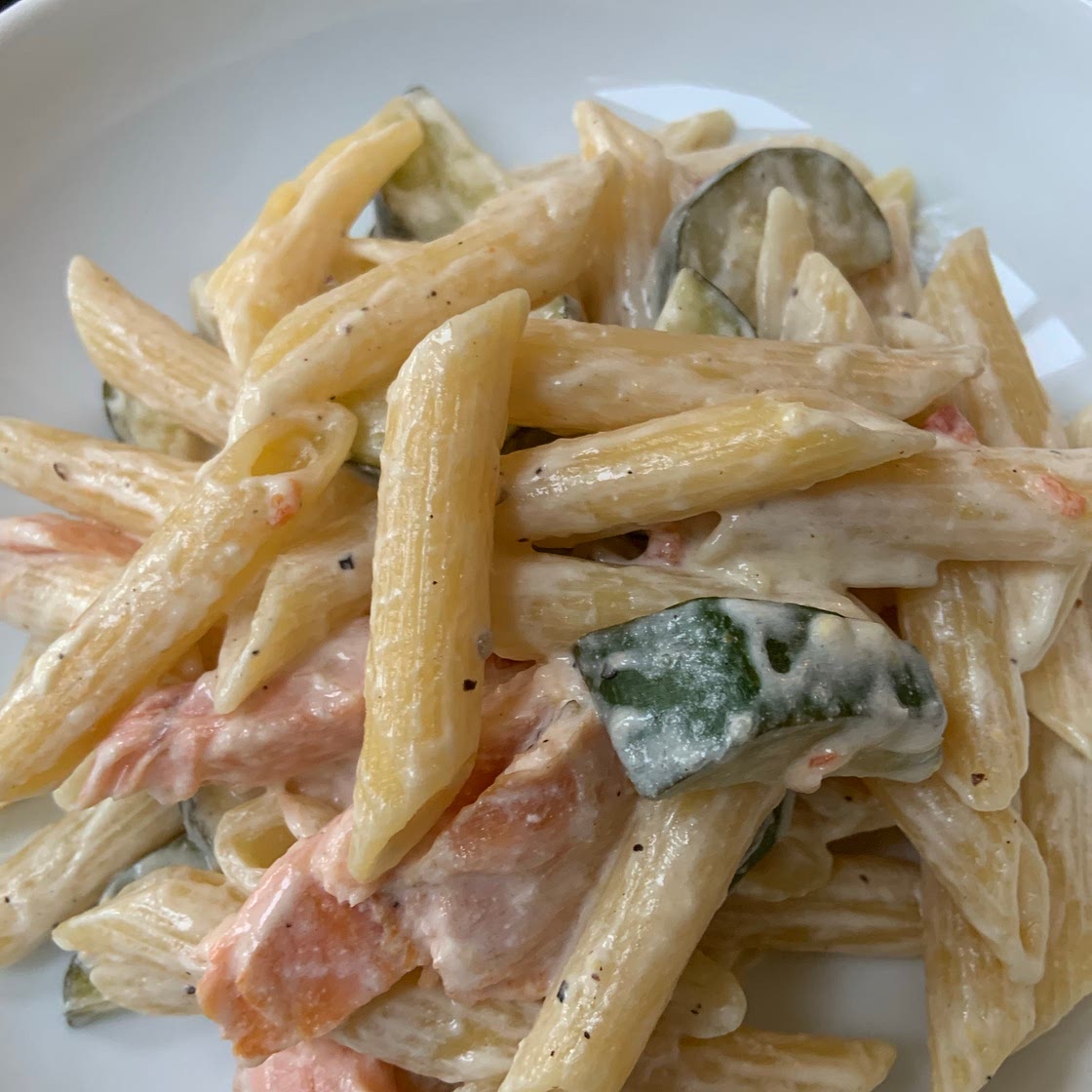 Smoked Salmon Pasta Penne