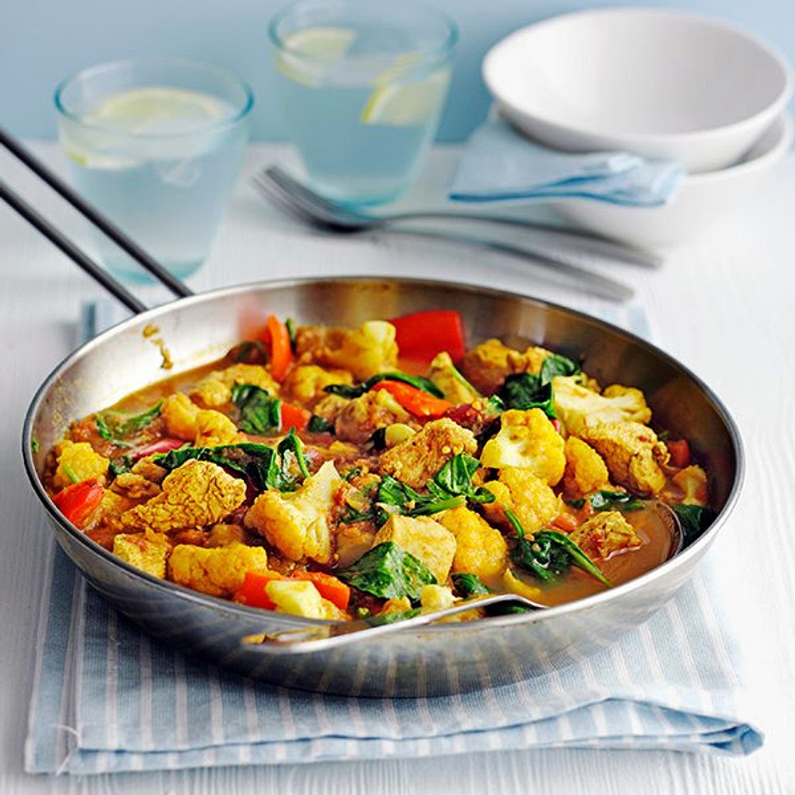 Healthy chicken curry