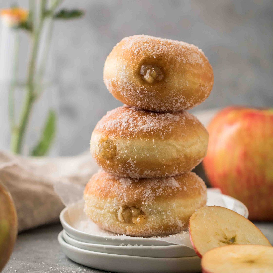 Better than Krispy Kreme Apple Filled Donuts