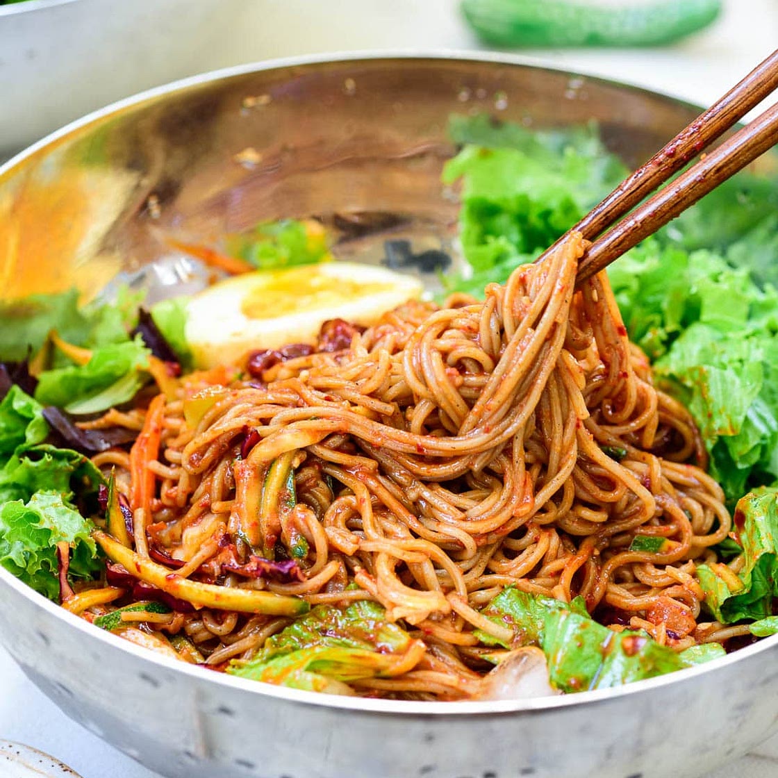 Bibim Guksu (Spicy Cold Noodles)
