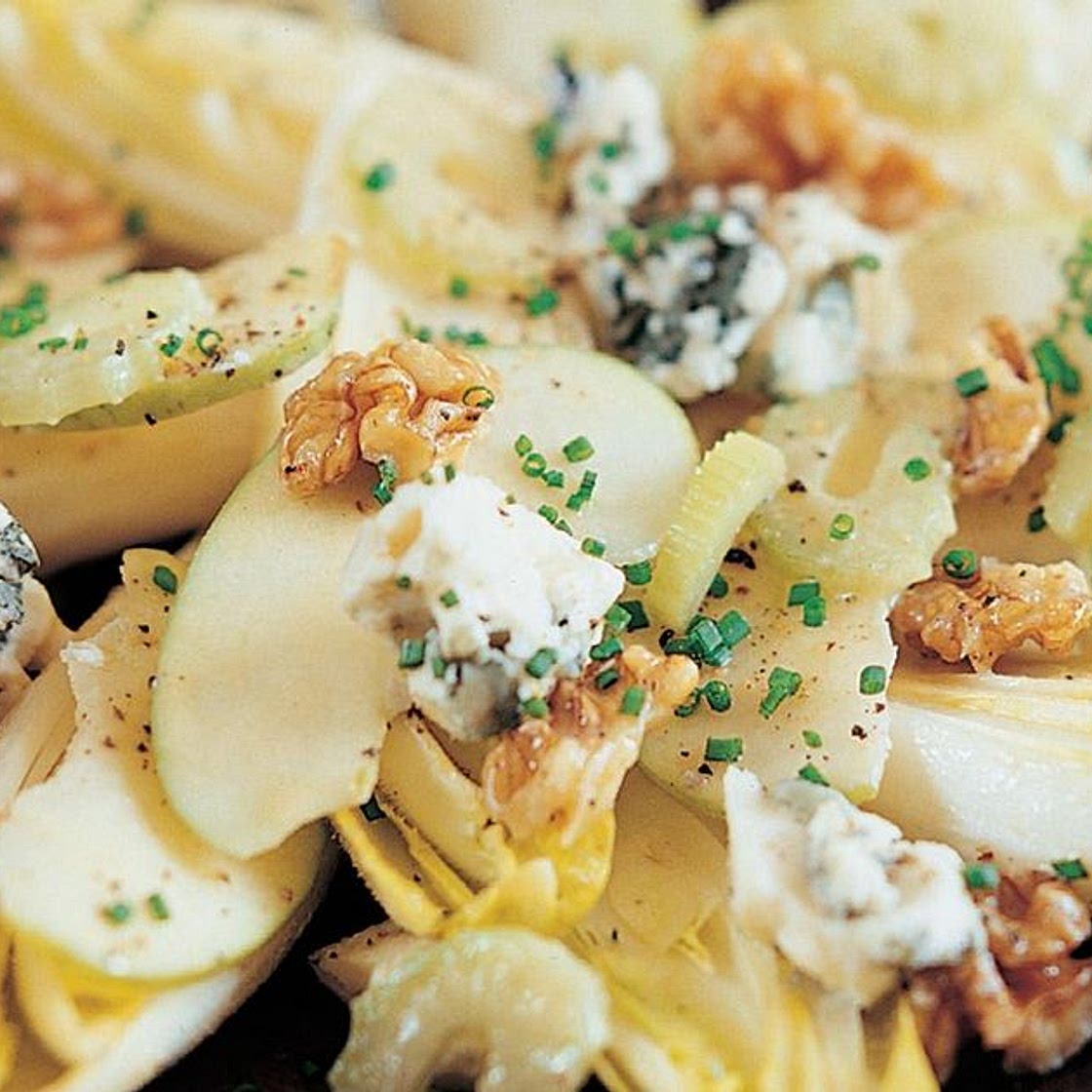 Roquefort, Walnut and Chicory Salad