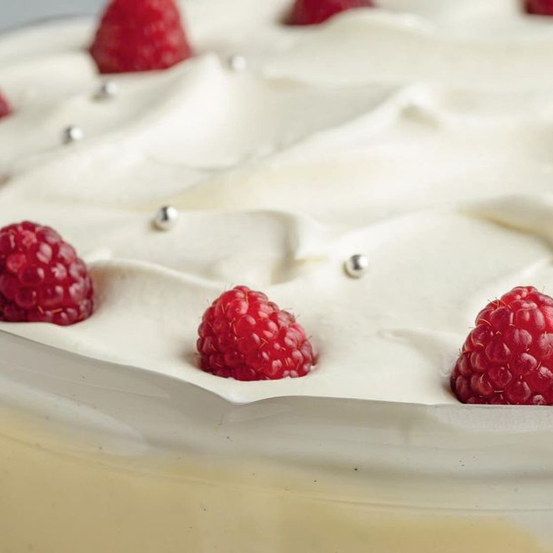 Raspberry Jelly Trifle