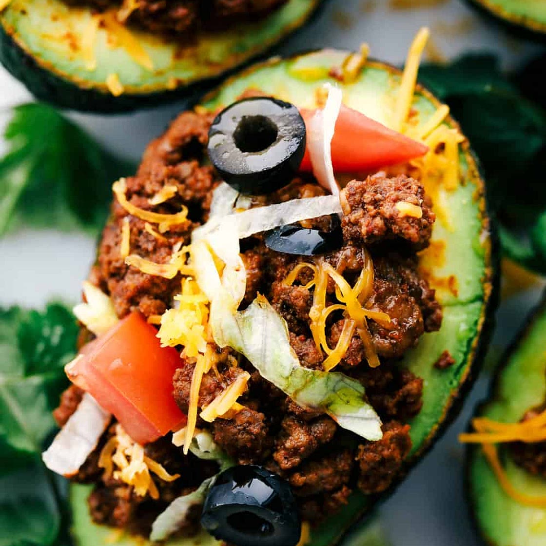 Taco Stuffed Avocados