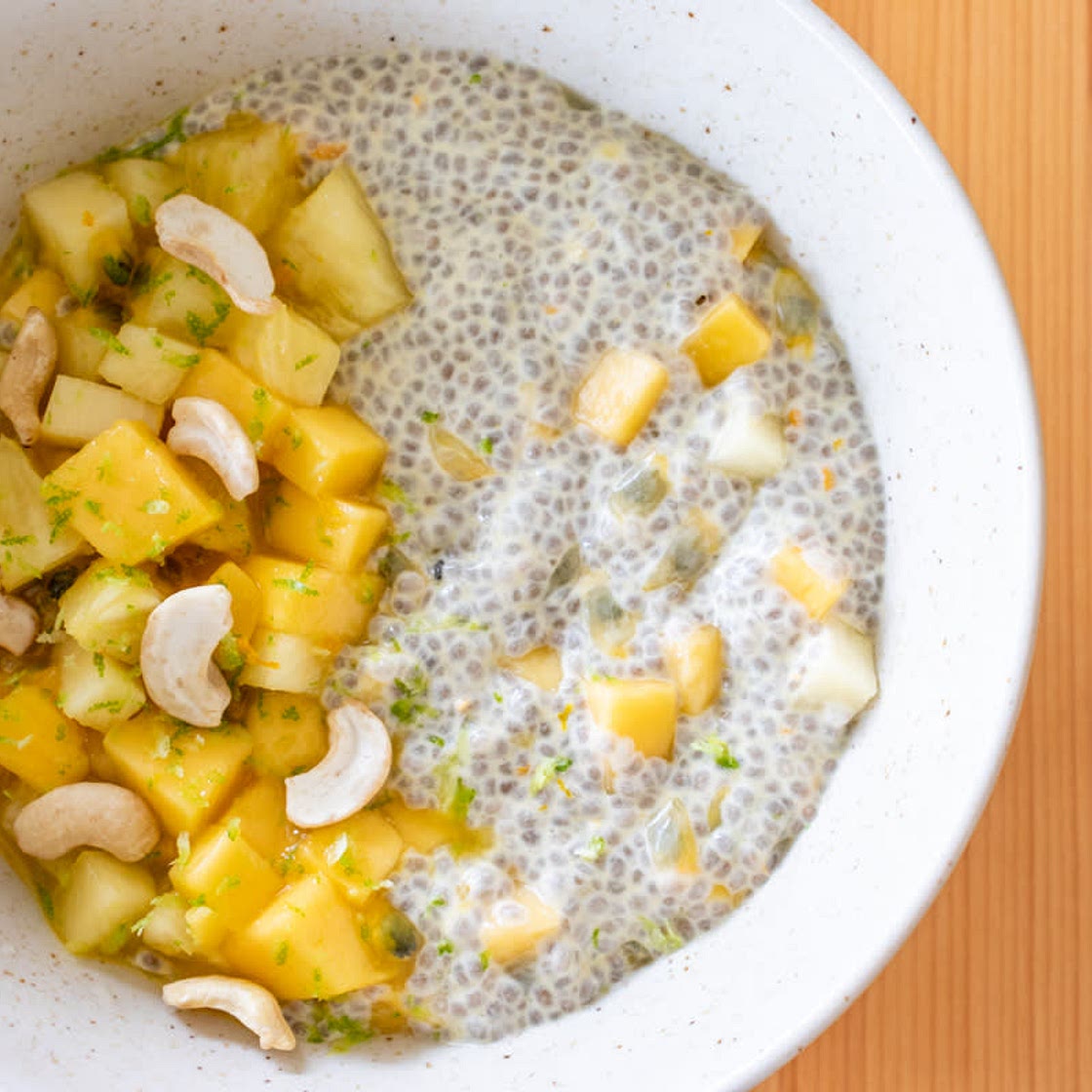 Tropical Chia Seed Pudding