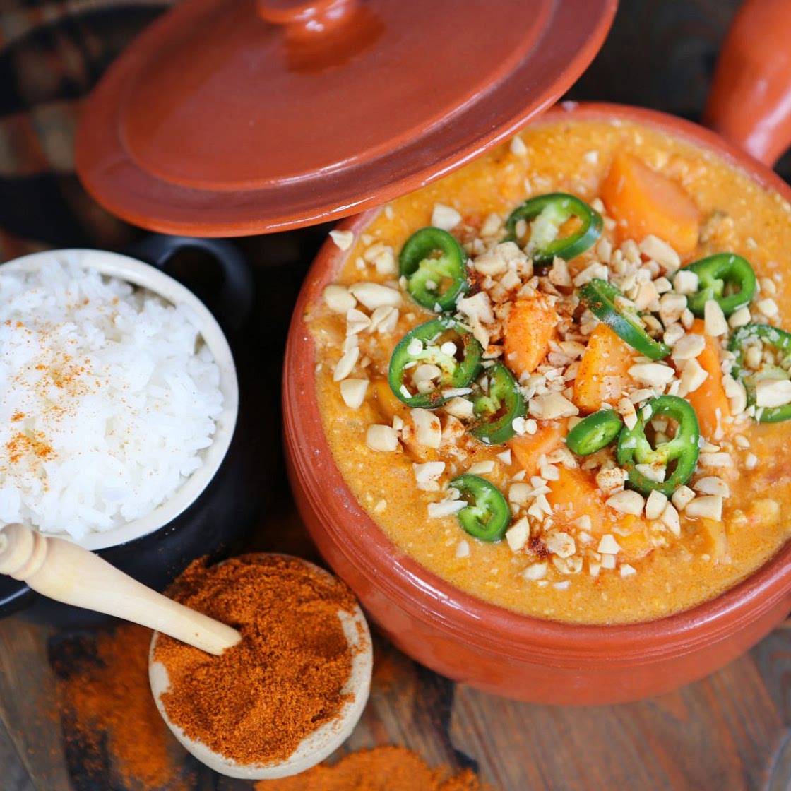 Gambian Peanut Stew (Domoda)