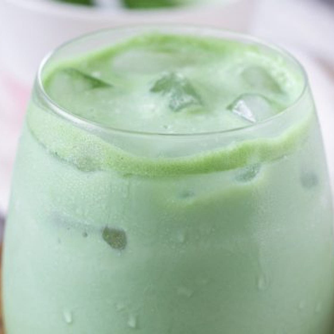 Iced Coconut Matcha Latte
