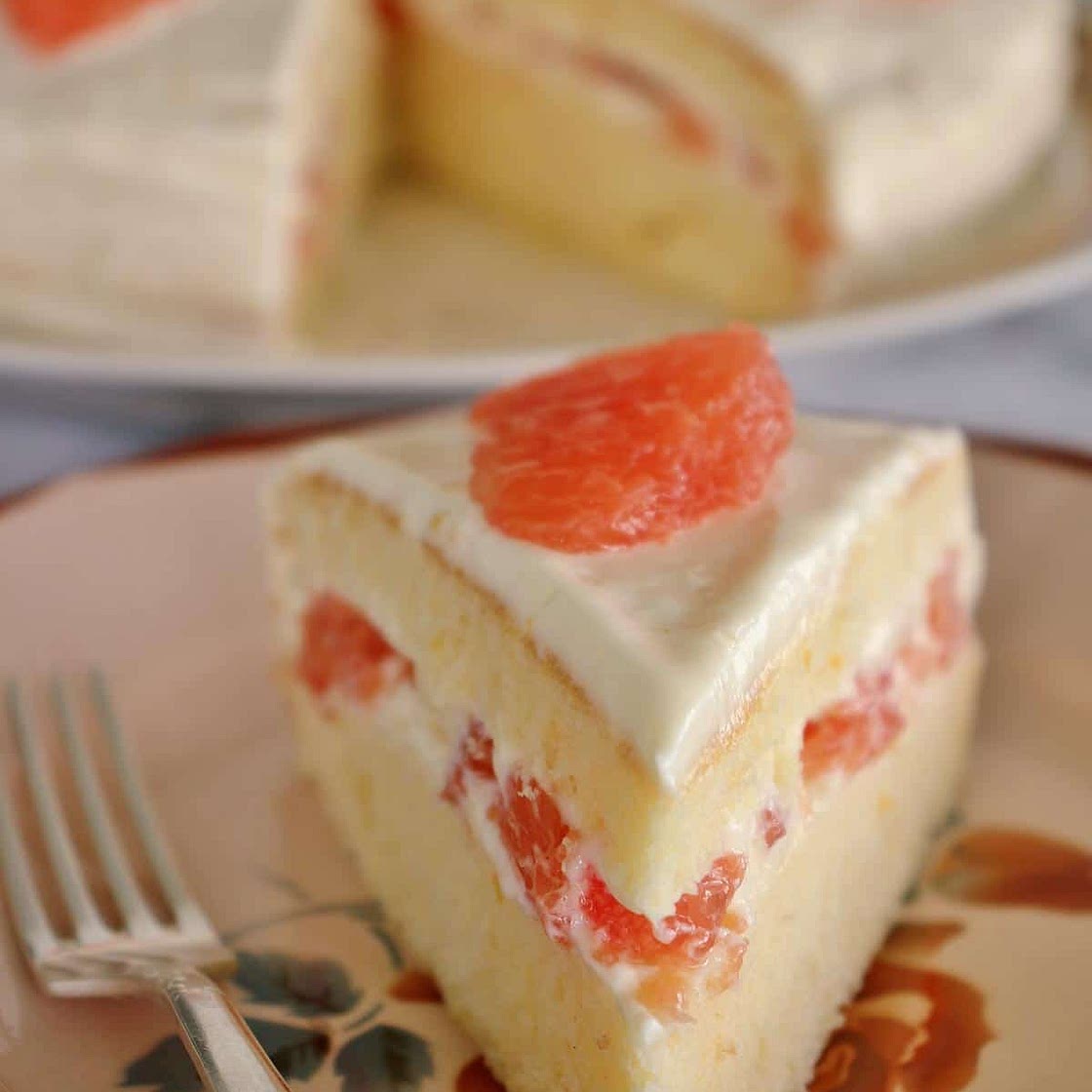 The Hollywood Brown Derby Grapefruit Cake