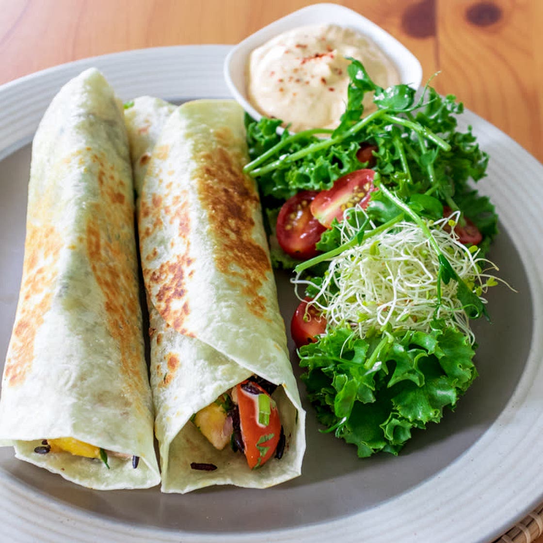 Black Riceberry & Mango Wrap