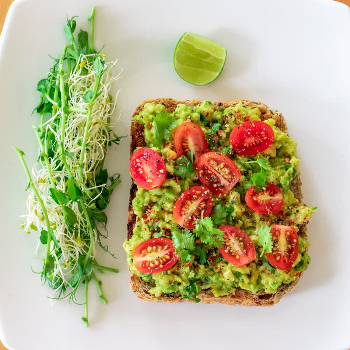 Avocado & Tomato On Toast