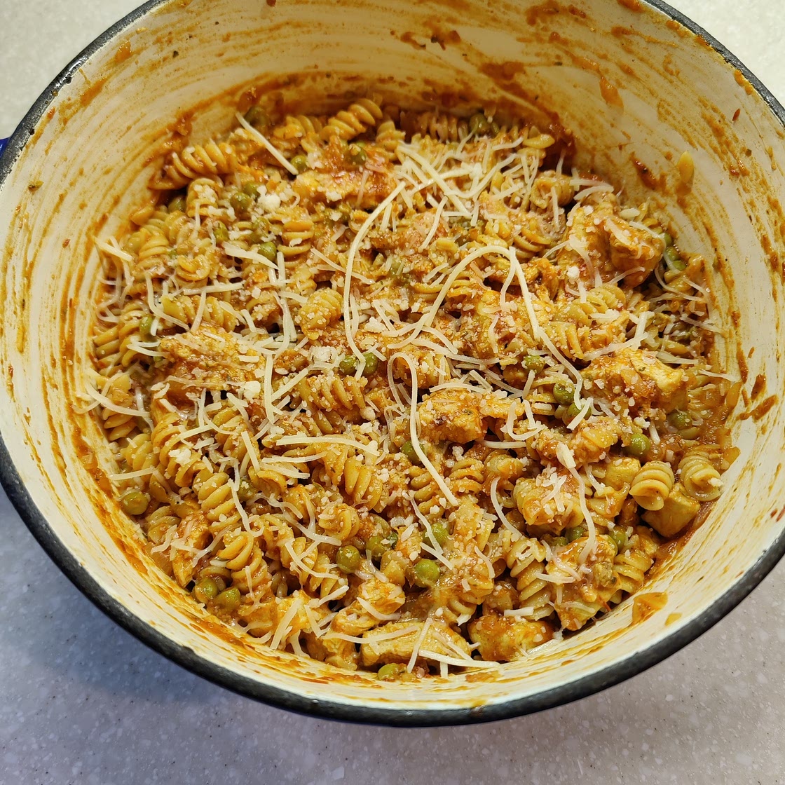 Chicken Pasta with Marinara