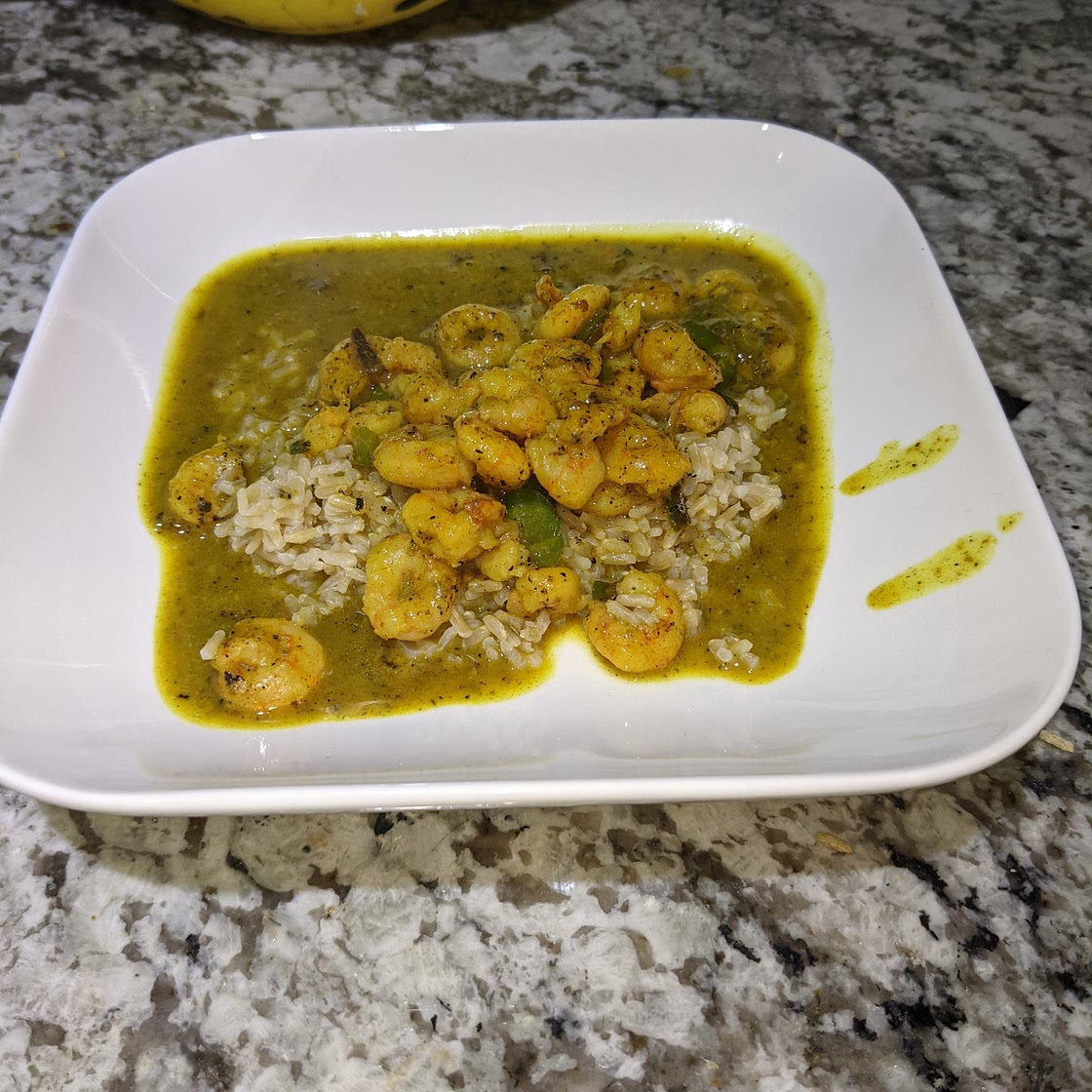 Carribean Curried Shrimp