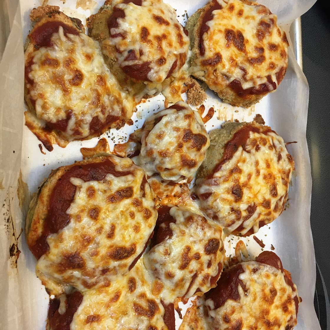 Keto Vegetarian Eggplant Parmesan