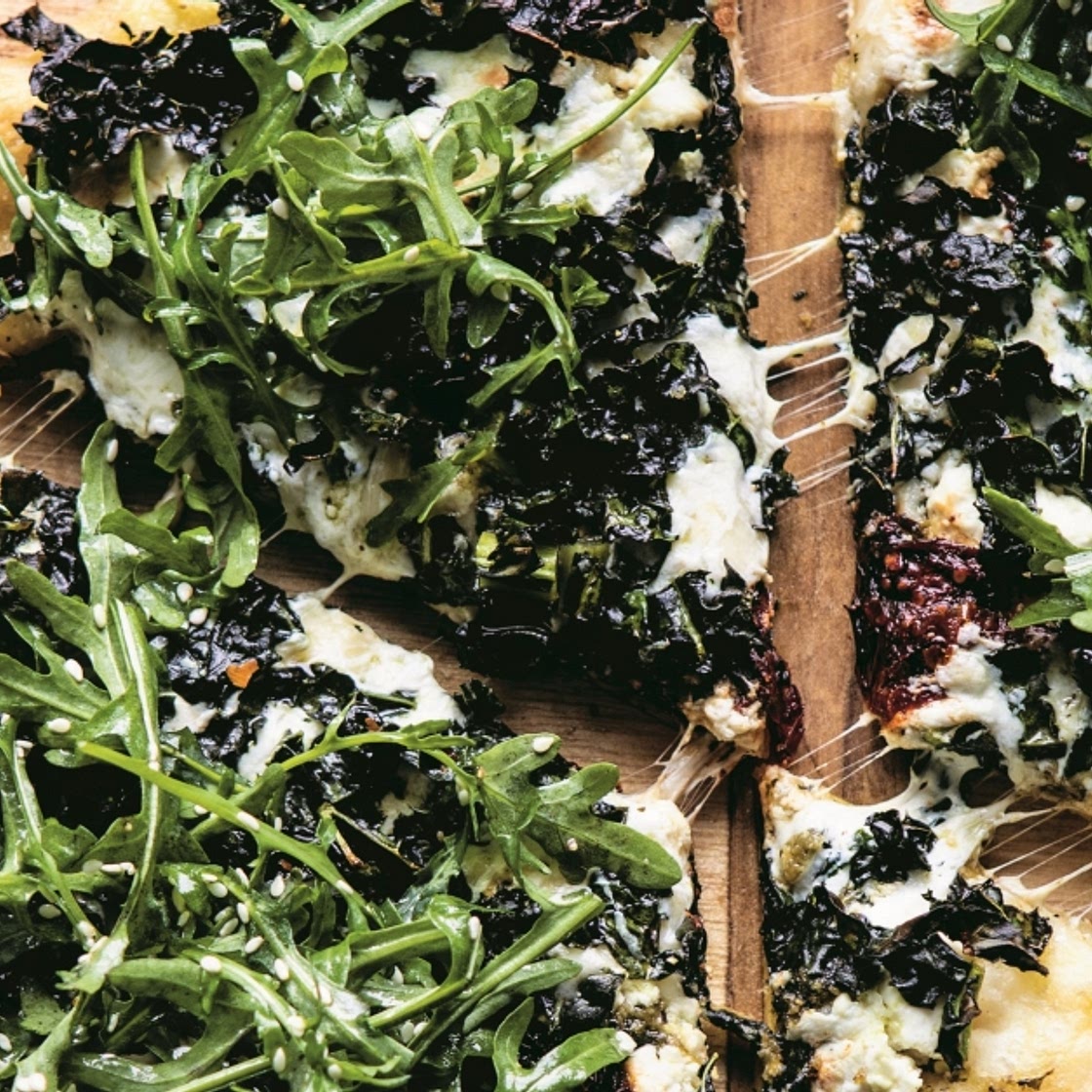 The Meanest, Greenest Pizza from half baked harvest c