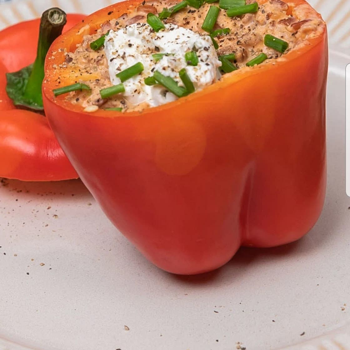 Easy stuffed pepper